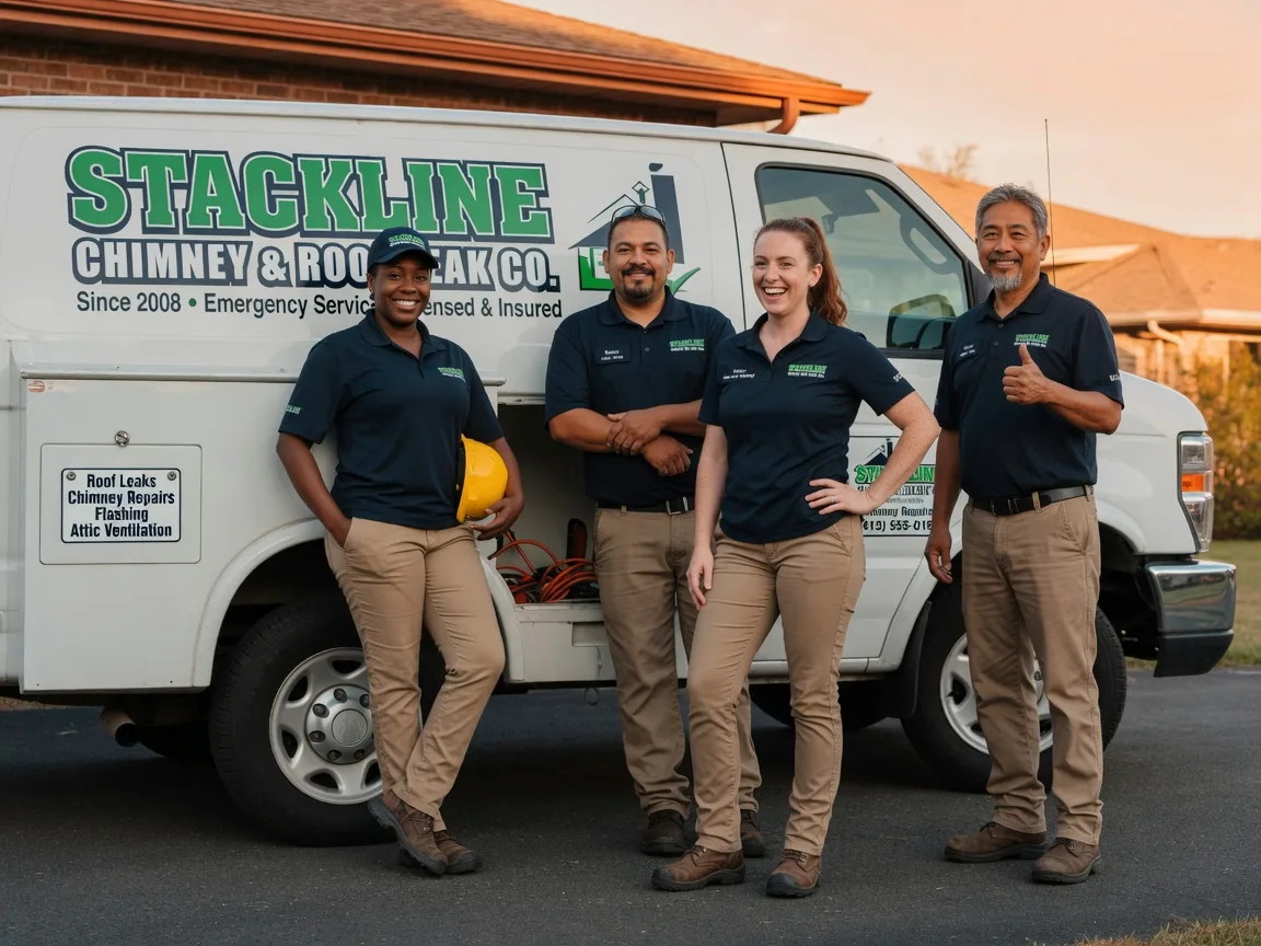 Chimney flashing repair company in Grand River, OH